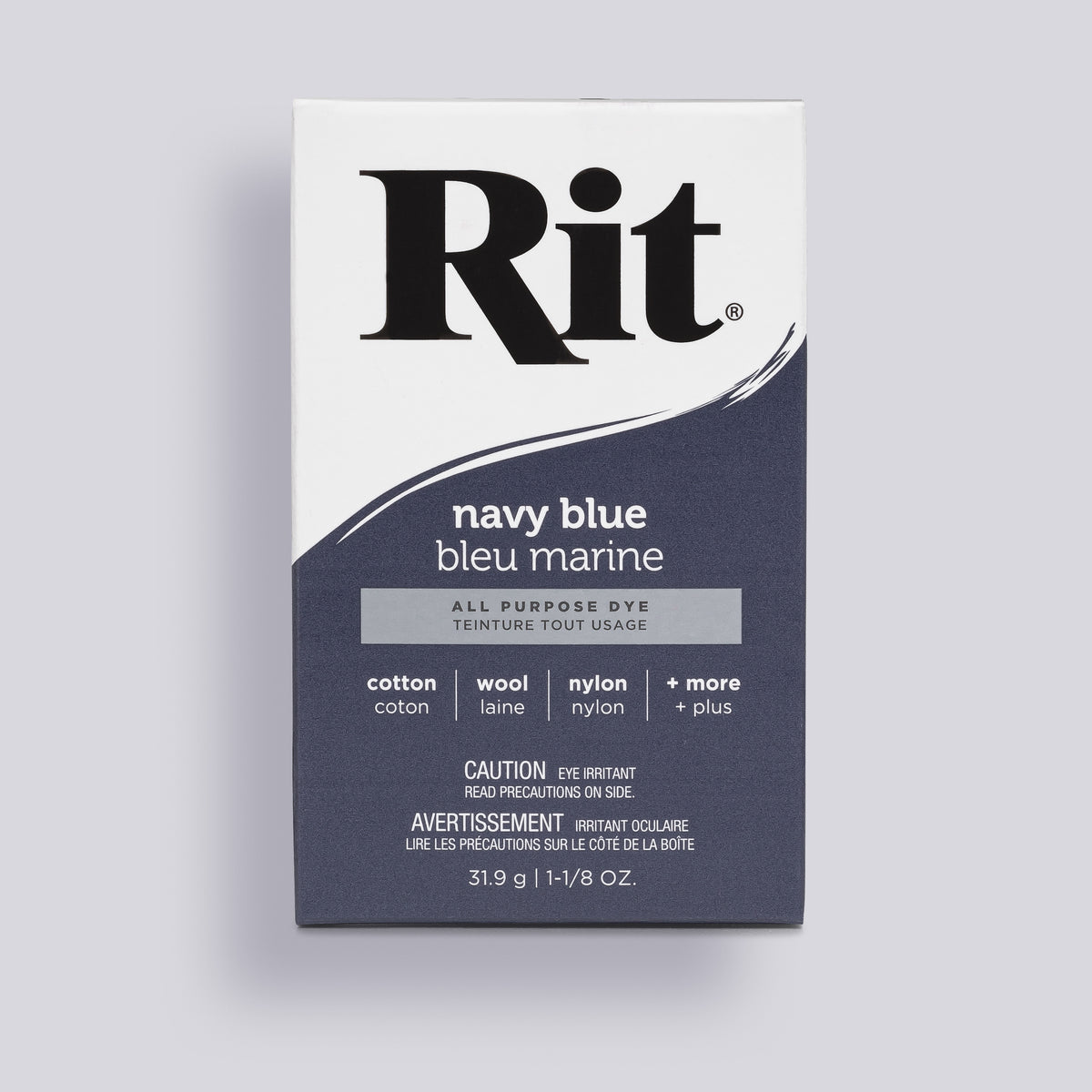 Rit All Purpose Powder Dye - Navy Blue - 31.9g (1 1/8 oz) – Rit Dye Canada